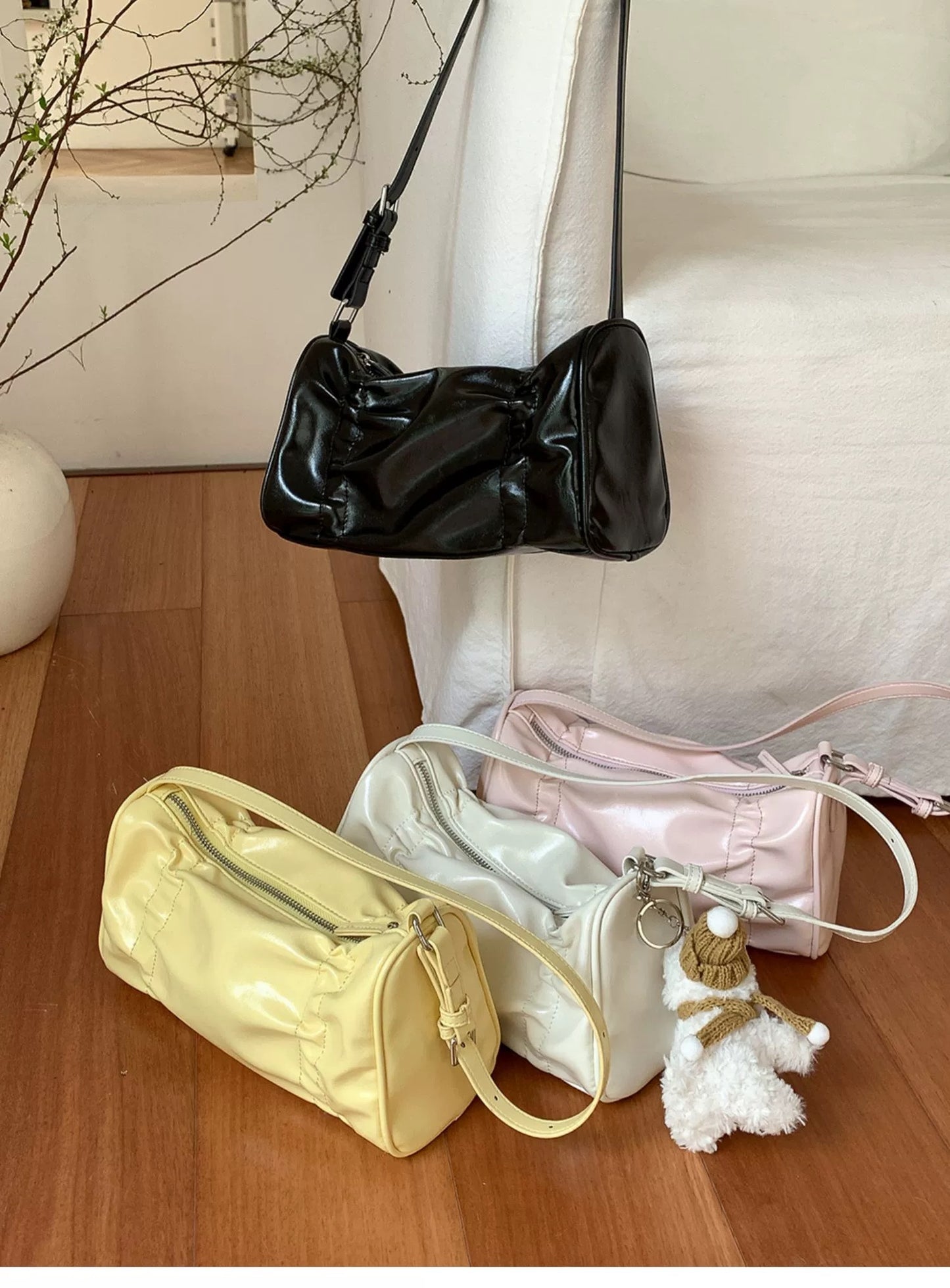 【加購價$159‼️】Pleats shoulder bag(pre order)