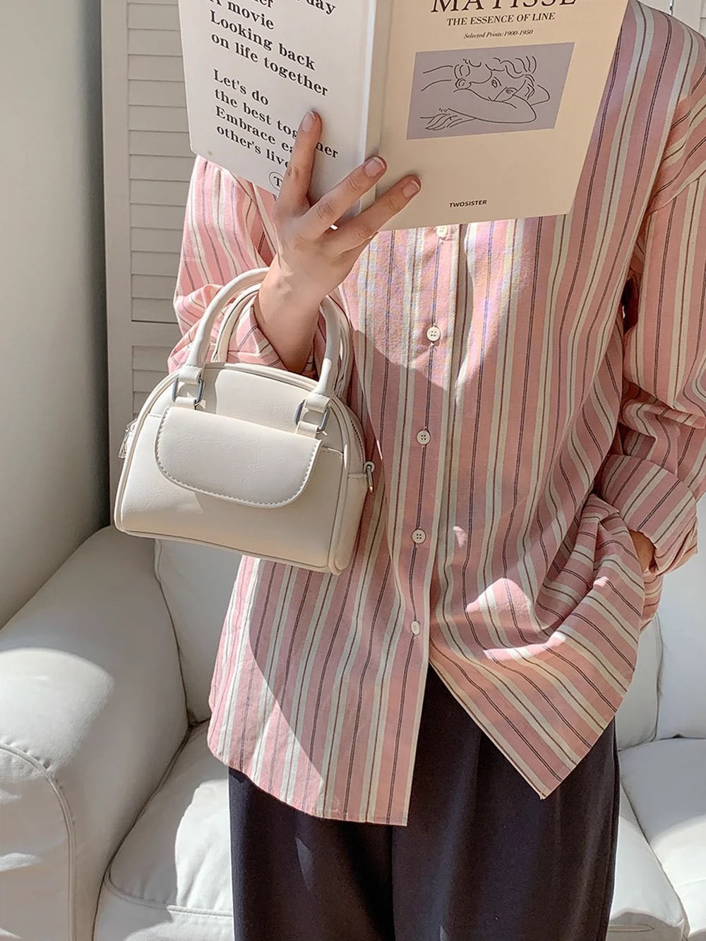 【加購價$135‼️】Vintage two ways shell bag(pre order)