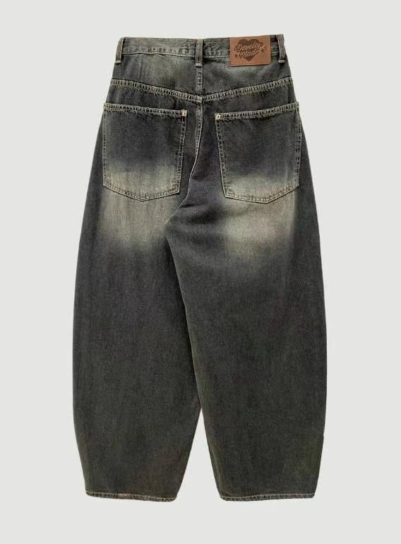 Vintage heart balloon jeans(pre order)