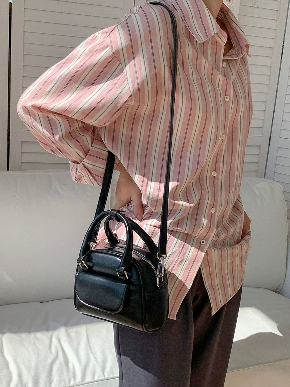 【加購價$135‼️】Vintage two ways shell bag(pre order)