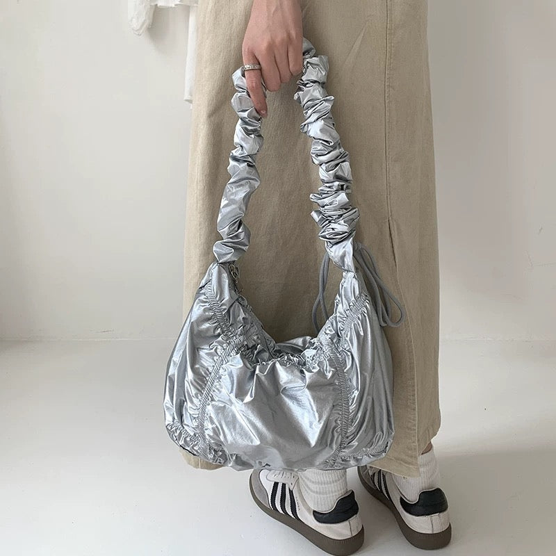【直減$30‼️容量✔️✔️】3 ways皺皺半月包(pre order)