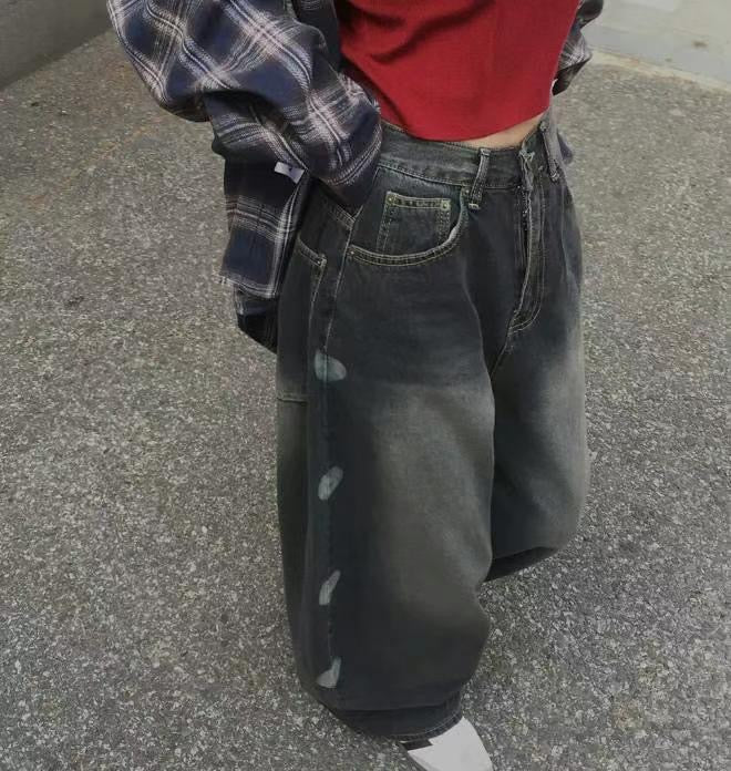 Vintage heart balloon jeans(pre order)