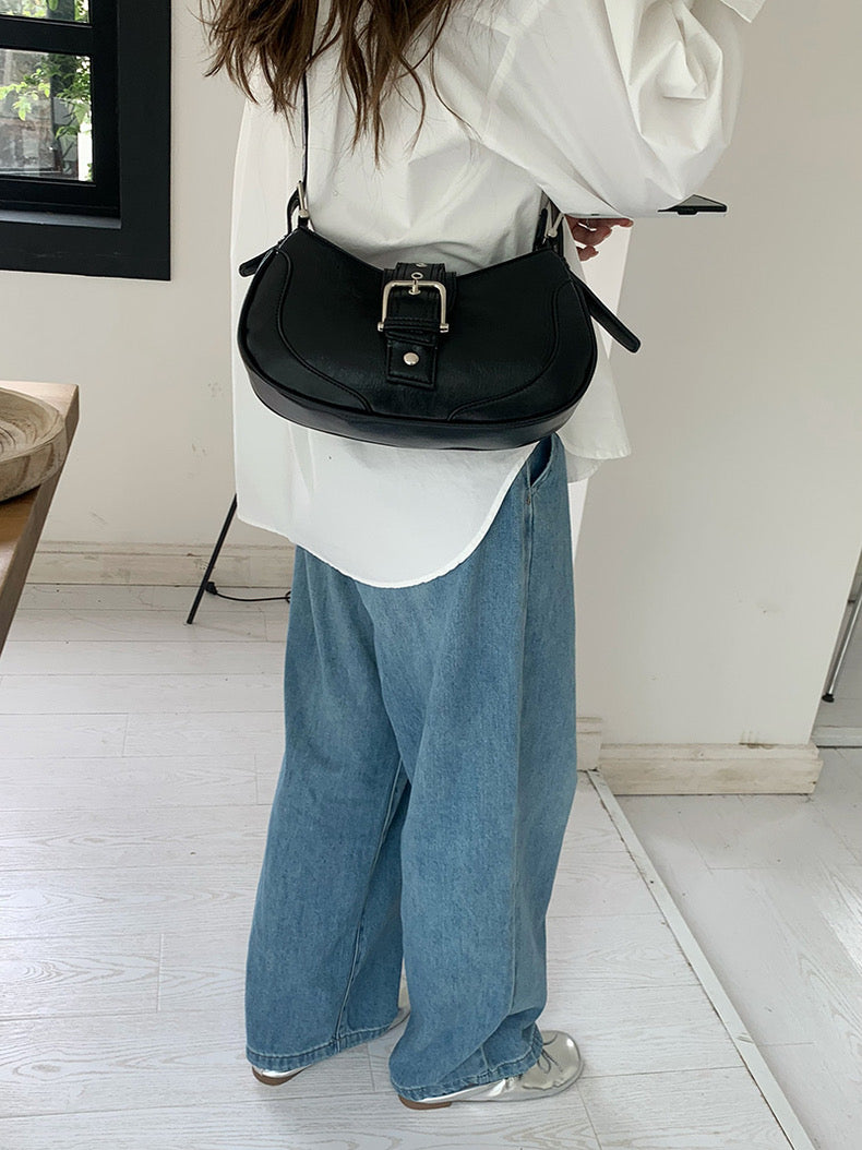 【甜cool風💿】 Belted hobo bag(pre order)