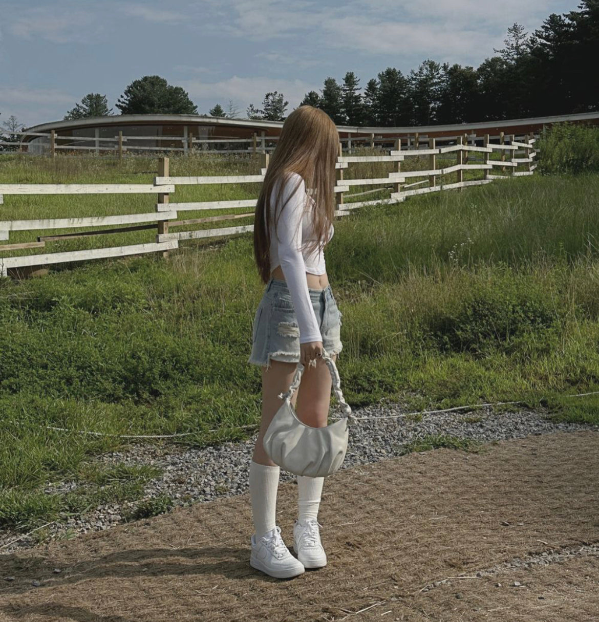 2ways wrinkle hobo bag(pre order)