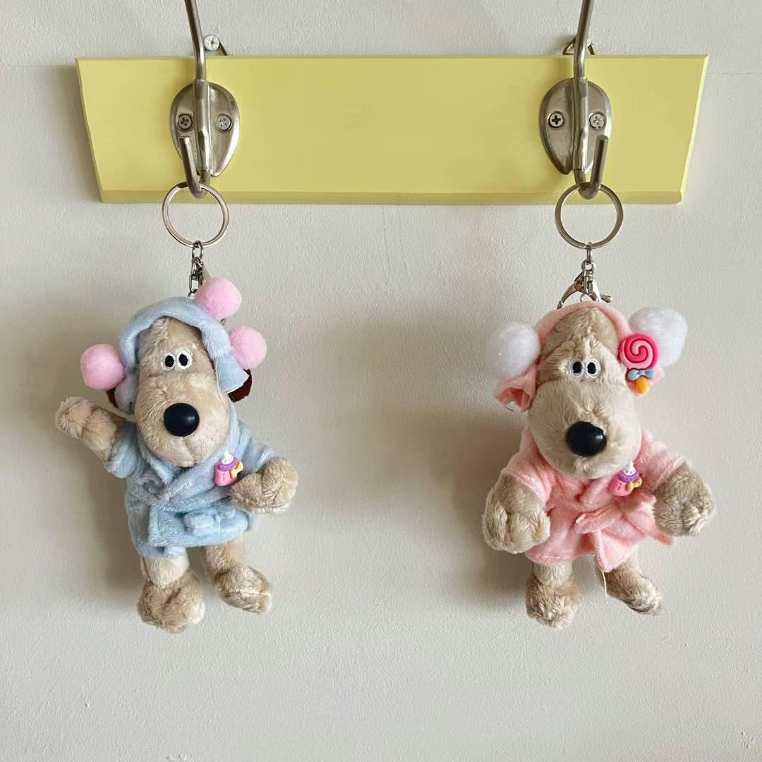浴袍掌門狗key chain(pre order)