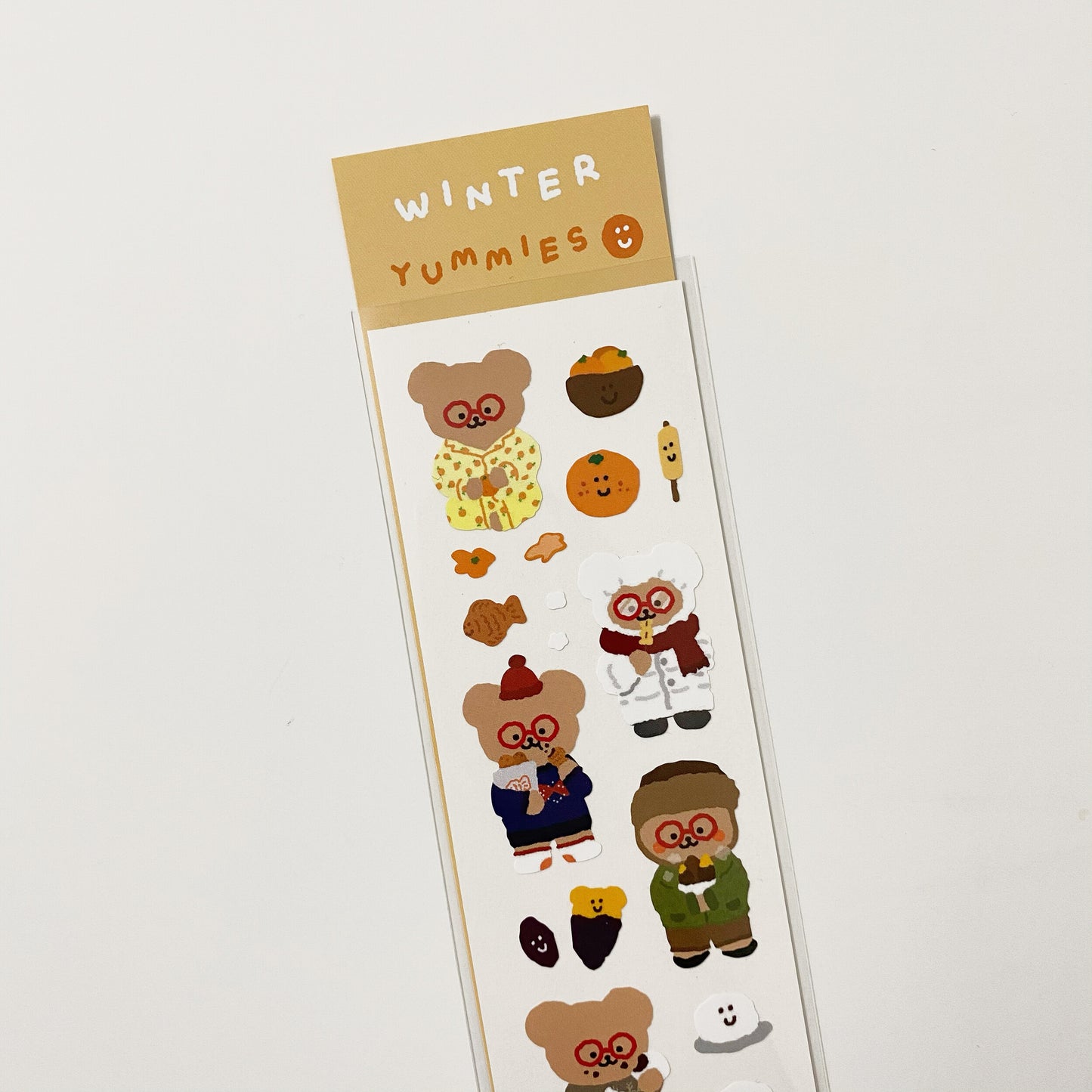 TETEUM winter yummies sticker(pre order)