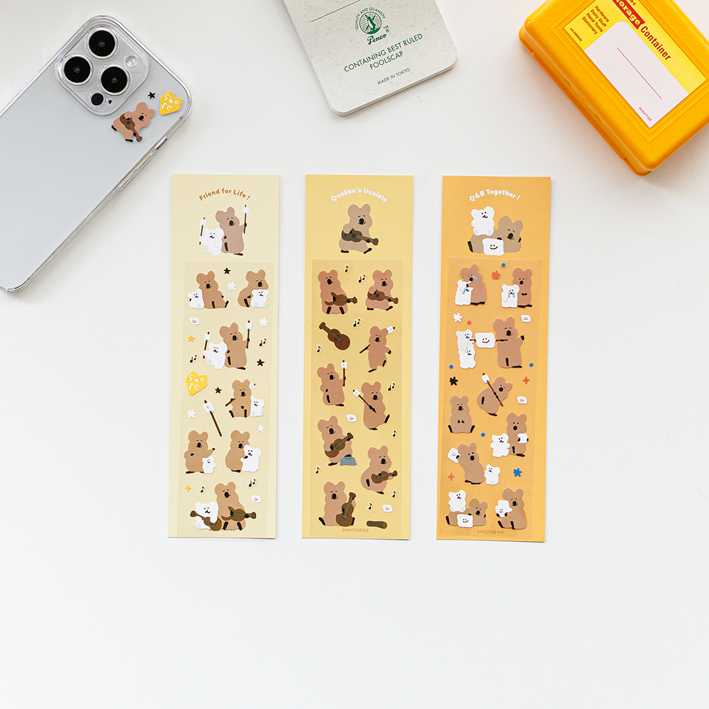 Dinotaeng Marshville removable sticker(pre order)