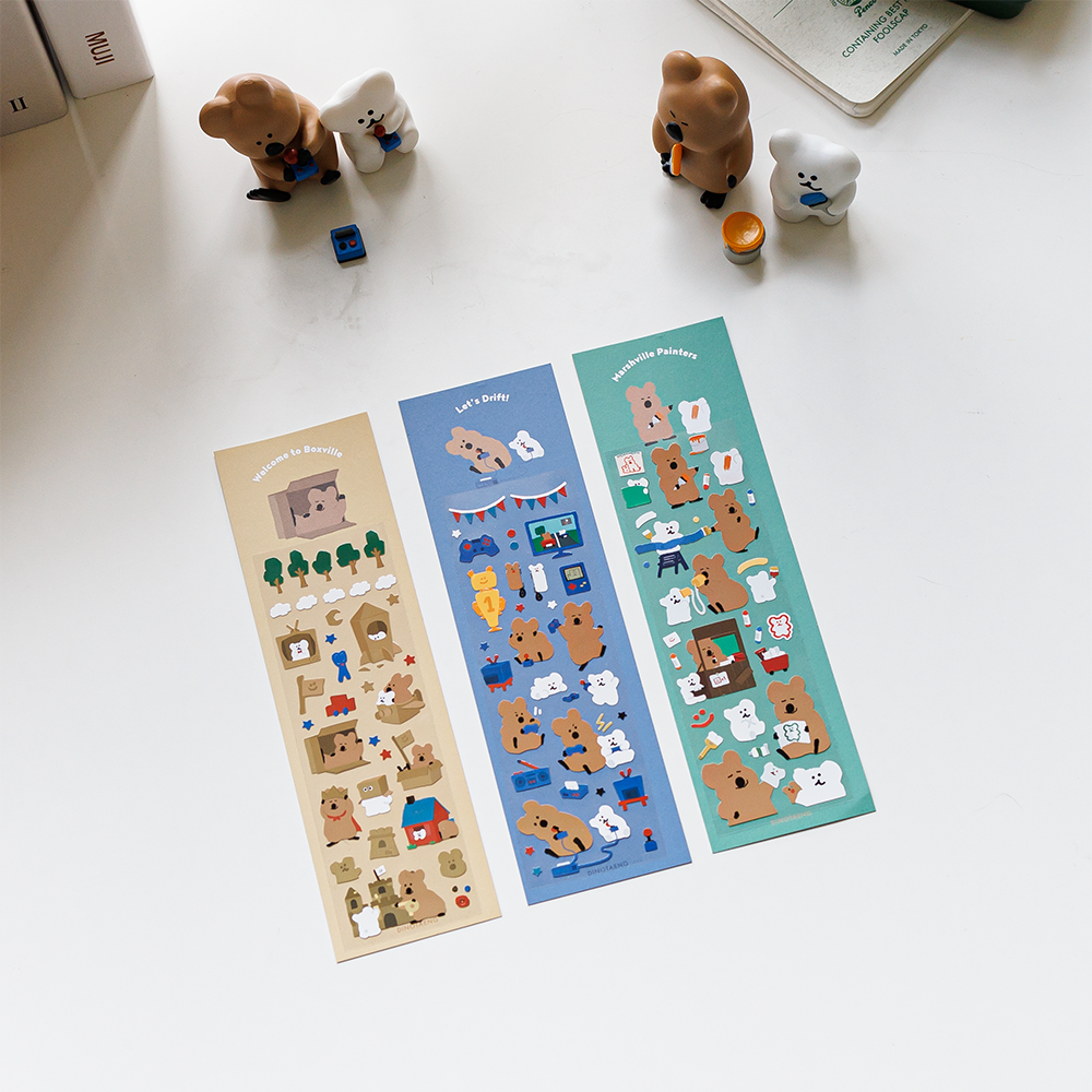 Dinotaeng boxville removable sticker(pre order)
