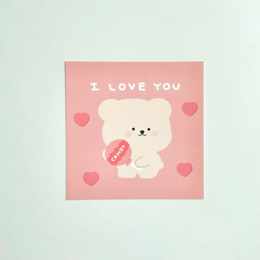 Bamtoree candy postcard(pre order)