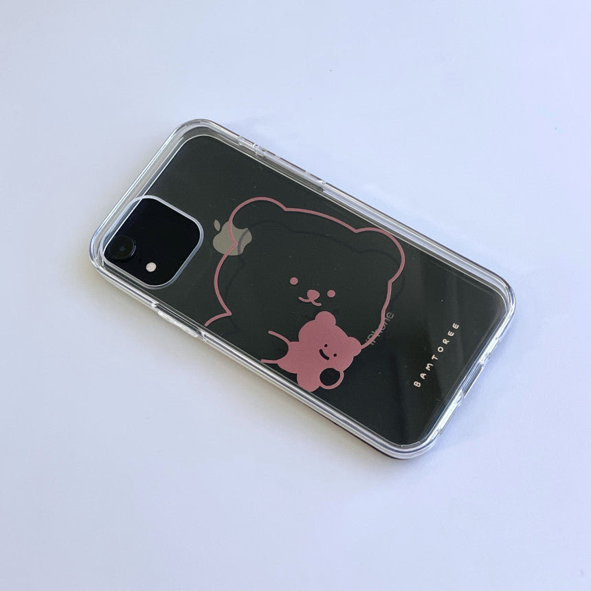 Bamtoree cookie bear phone case(pre order)
