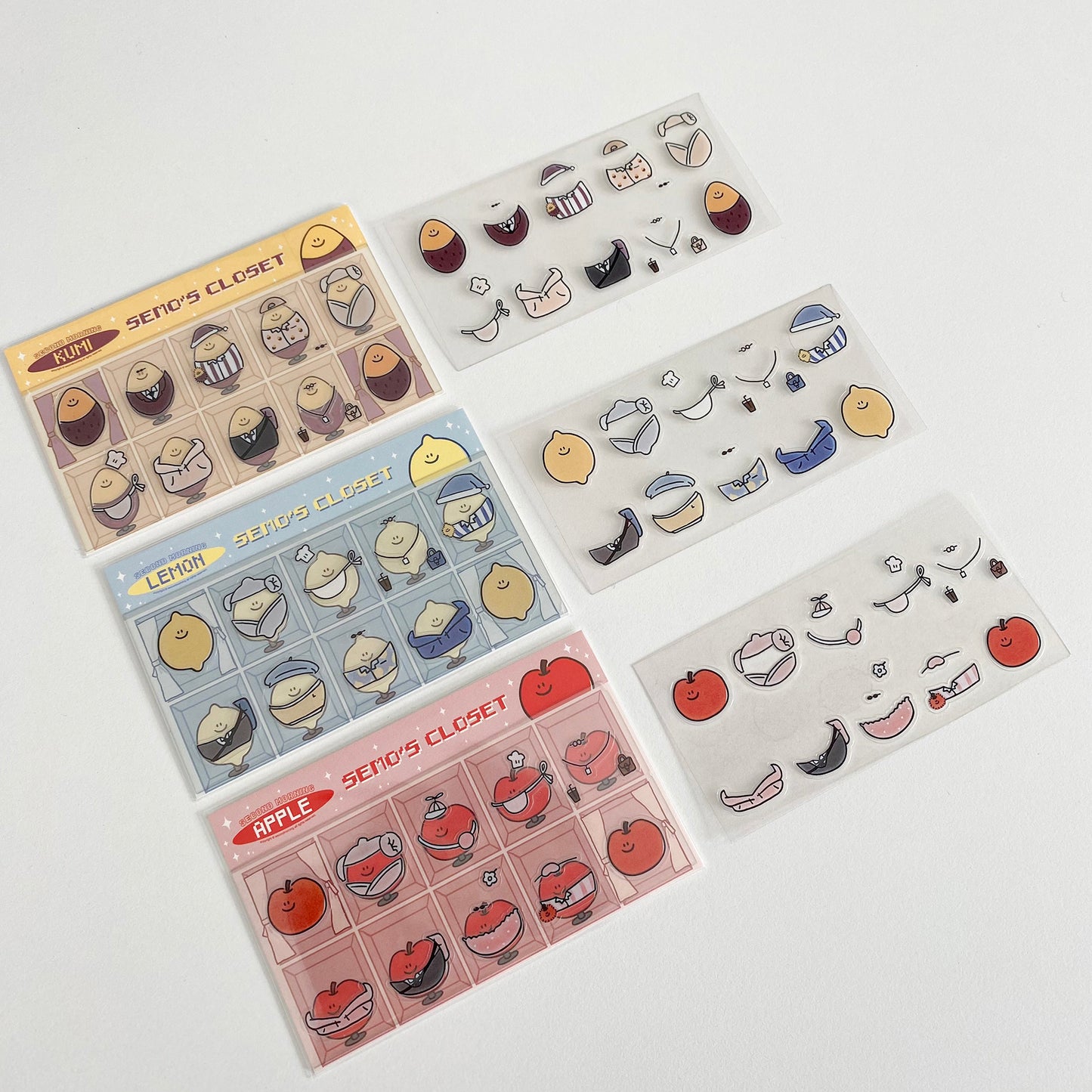 Second morning semo’s closet sticker(pre order)