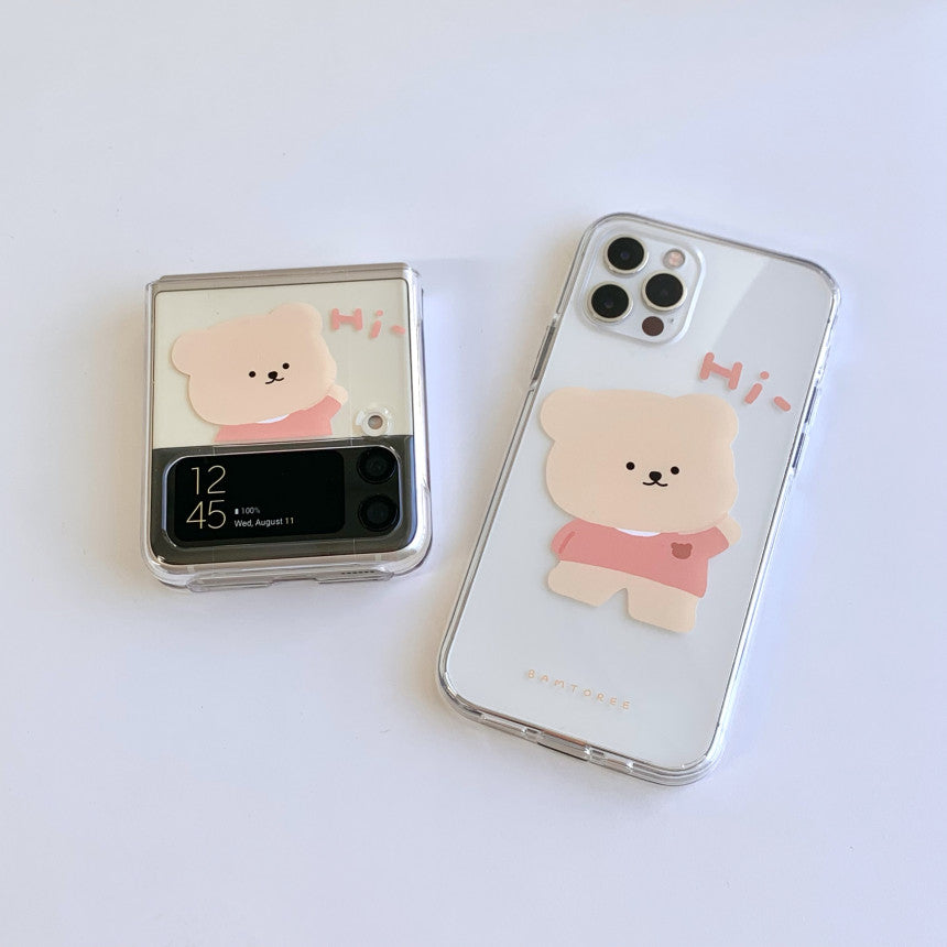 Bamtoree say hi! phone case(pre order)