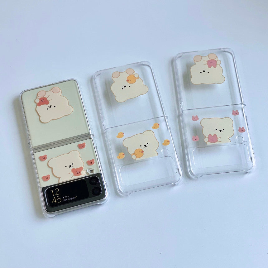 Bamtoree animal with white bear phone case(pre order)