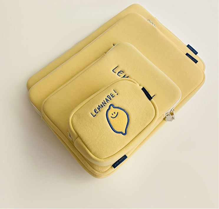 Second morning I will be lemonade!i-pad/laptop pouch(pre order)