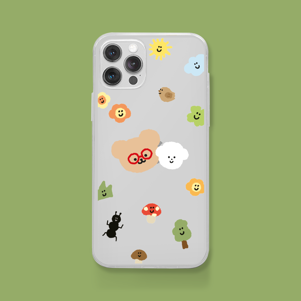 TETEUM farm/forest iphone case (pre order)