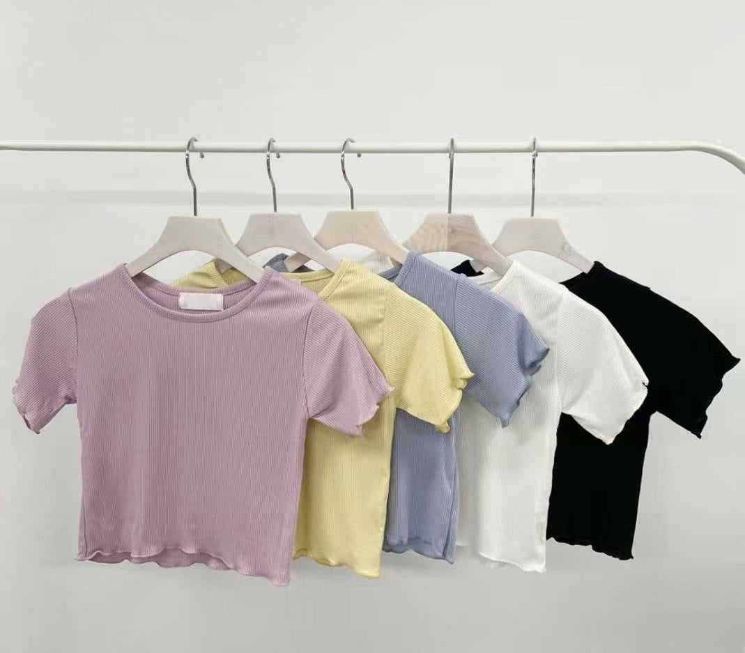 Cloudy crop top(pre order)