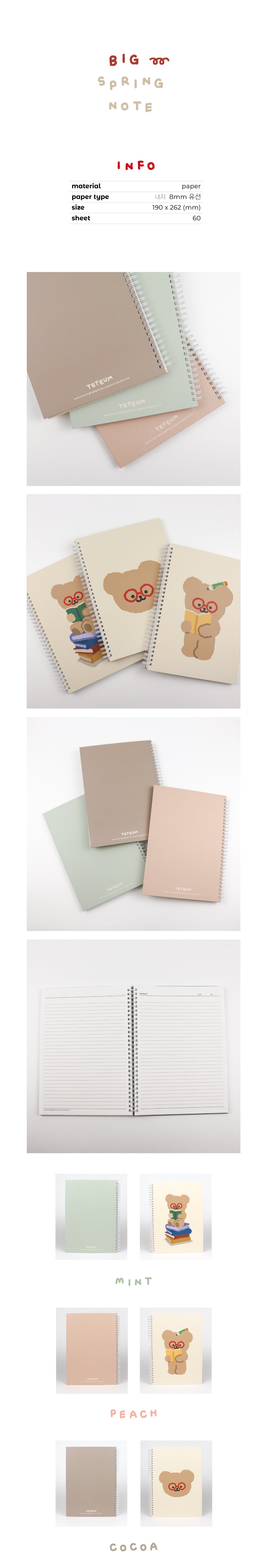 TETEUM notebook(pre order)