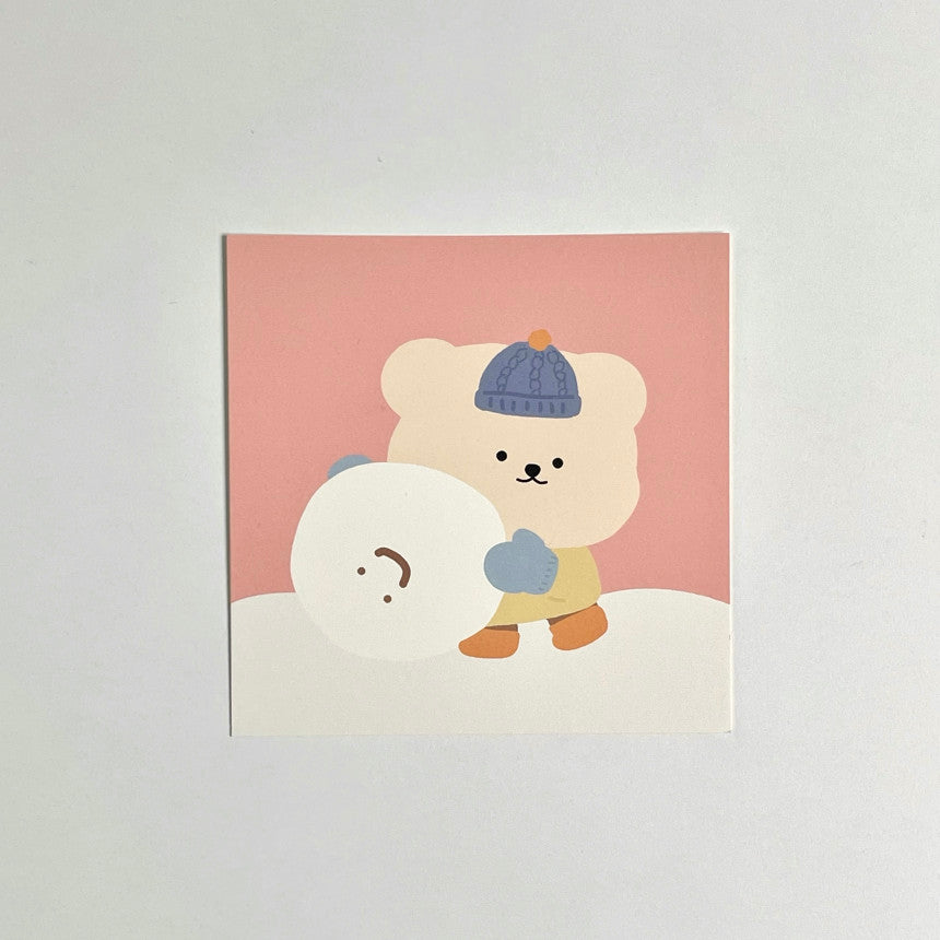 Bamtoree winter postcard(pre order)