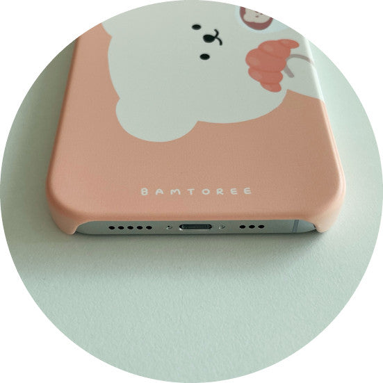 Bamtoree bakery bear phone case(pre order)