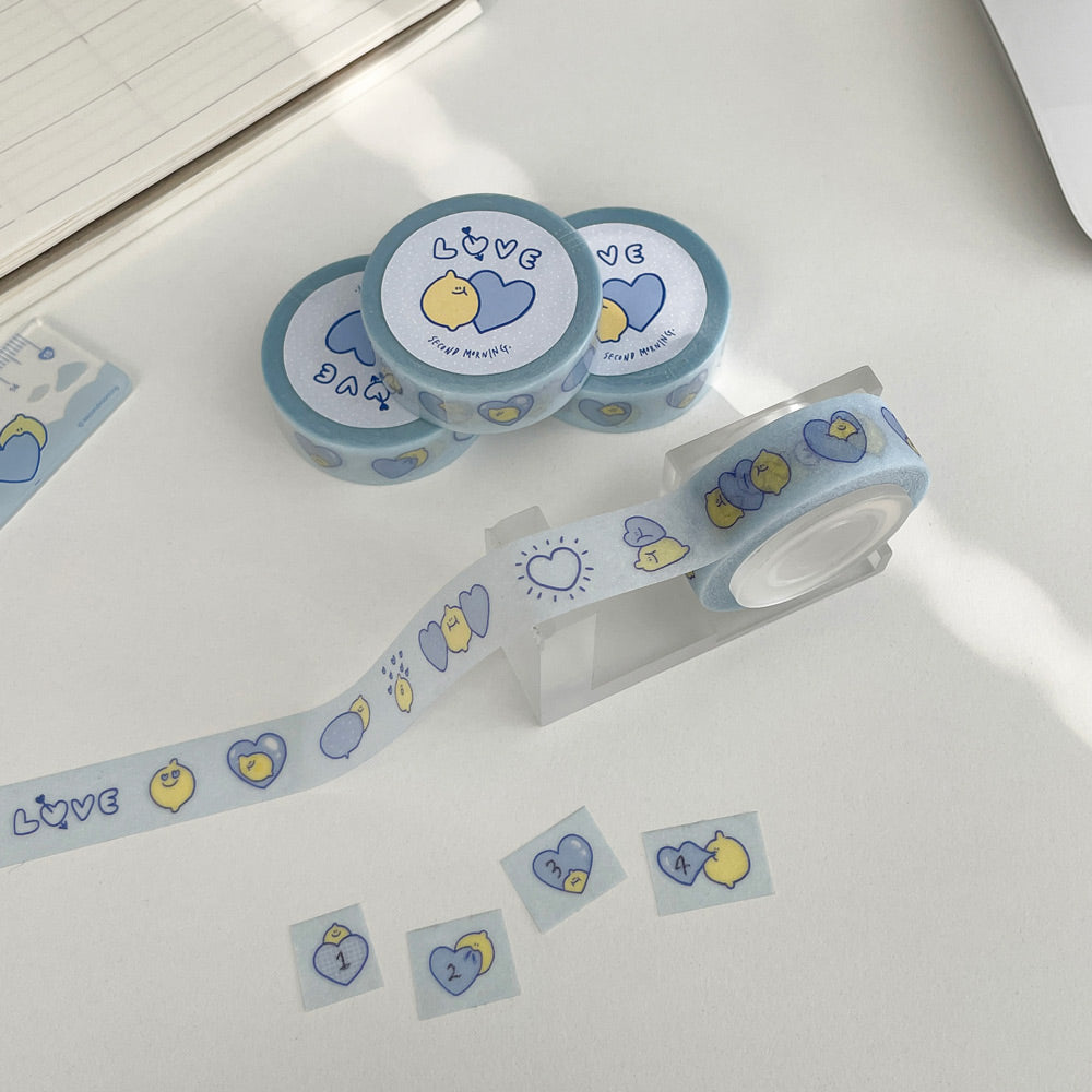 Second morning pastel masking tape(pre order)