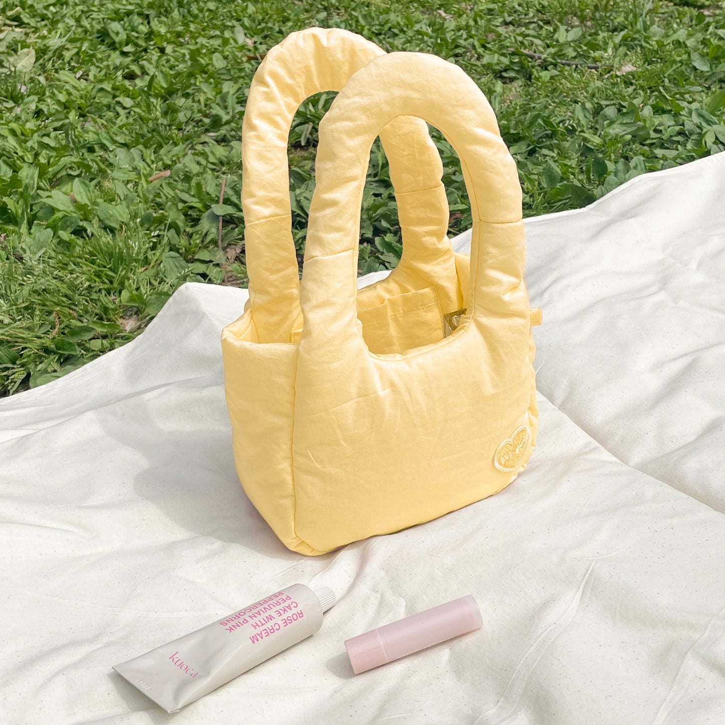 Second morning pastel fluffy bag(pre order)