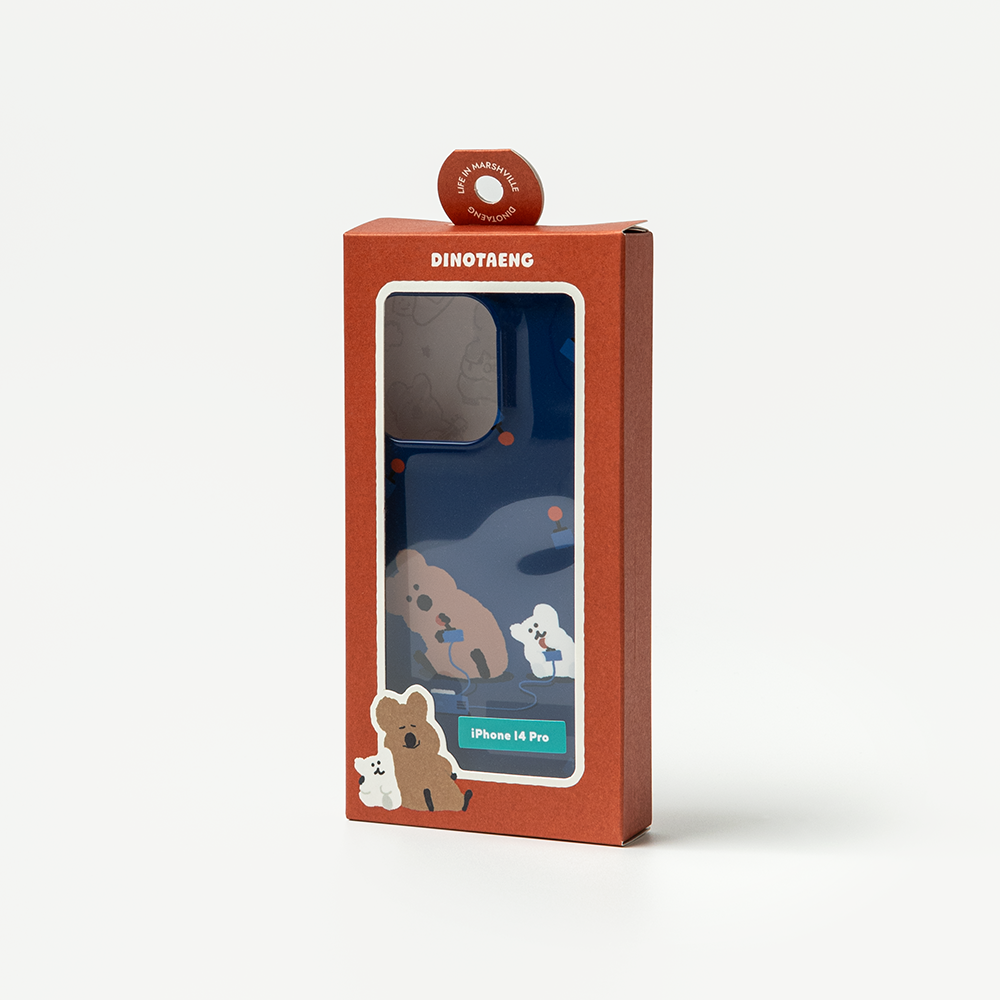 Dinotaeng Boxville doodle iphone case with cardcase(pre order)