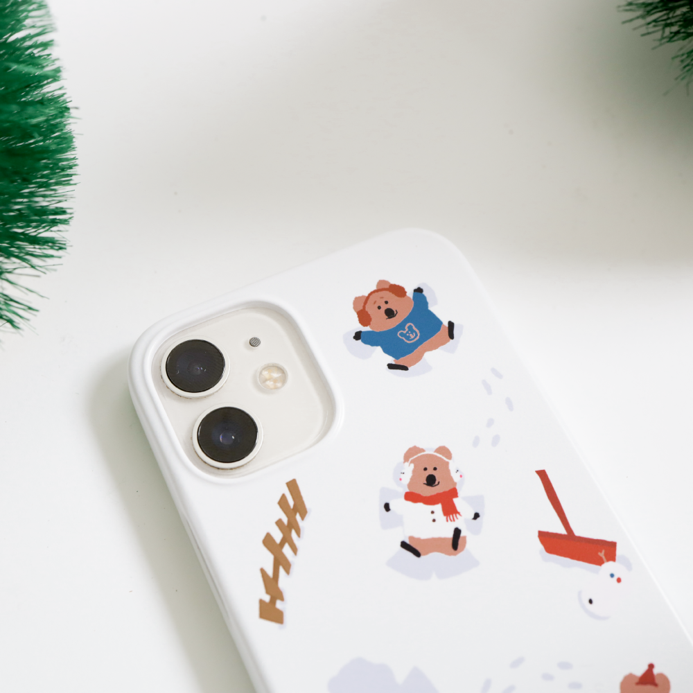 Dinotaeng winter iphone case(pre order)