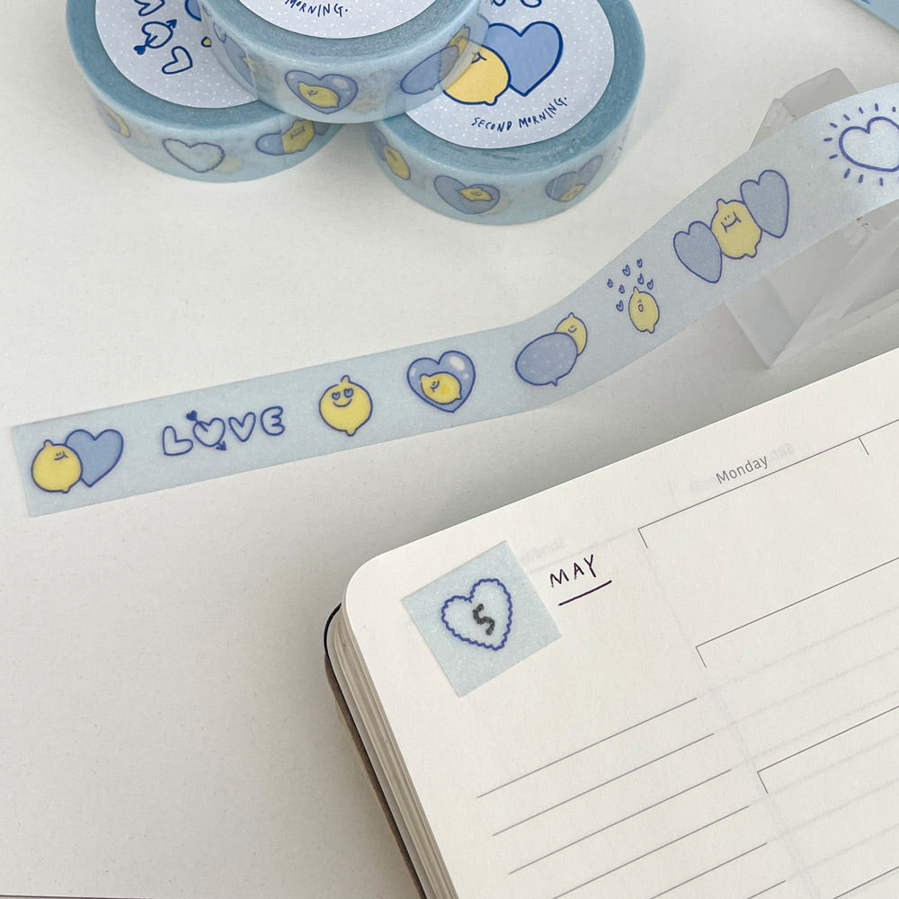 Second morning pastel masking tape(pre order)