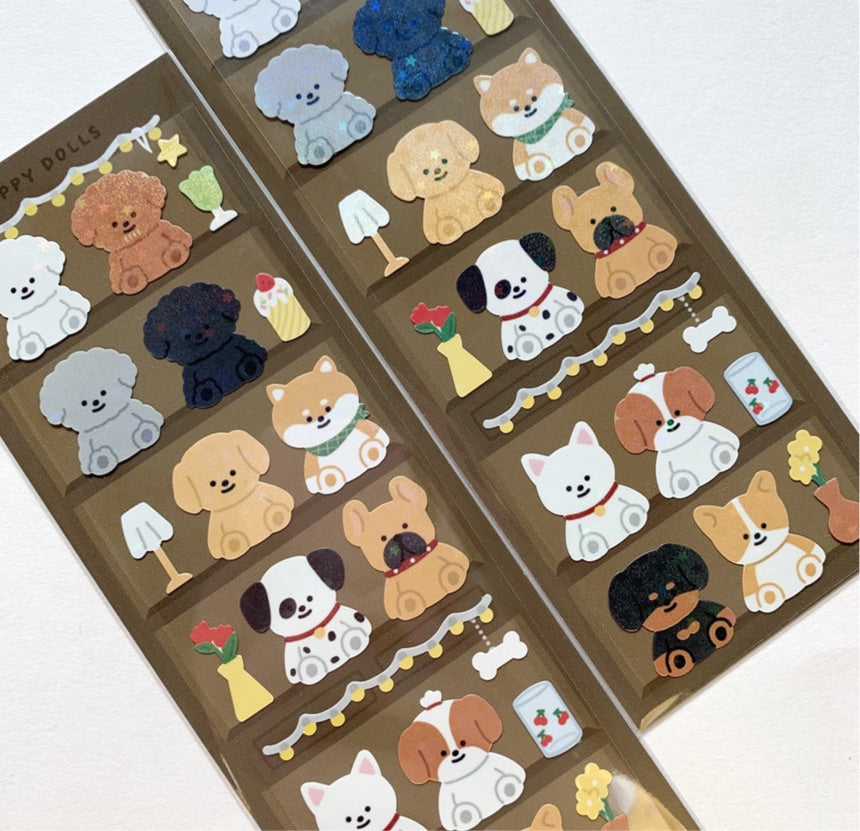 Damigrim happy doll sticker(pre order)