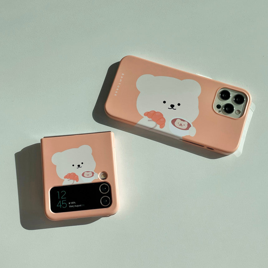 Bamtoree bakery bear phone case(pre order)