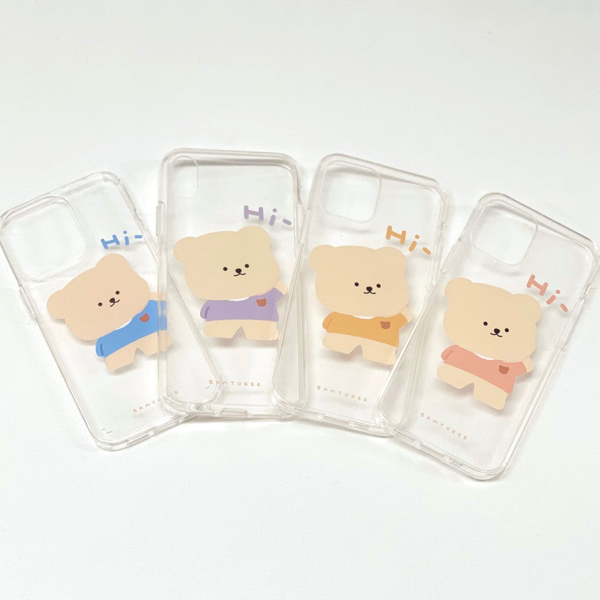 Bamtoree say hi! phone case(pre order)