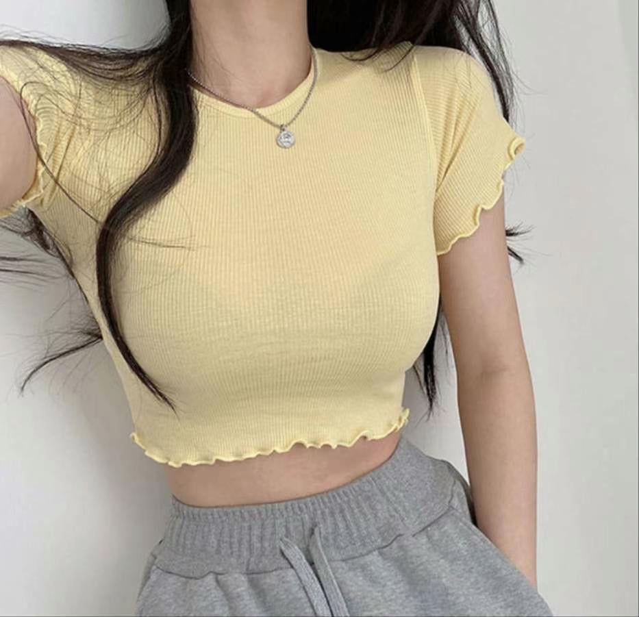 Cloudy crop top(pre order)