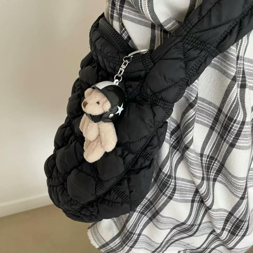 戴頭盔熊仔key chain (pre order)