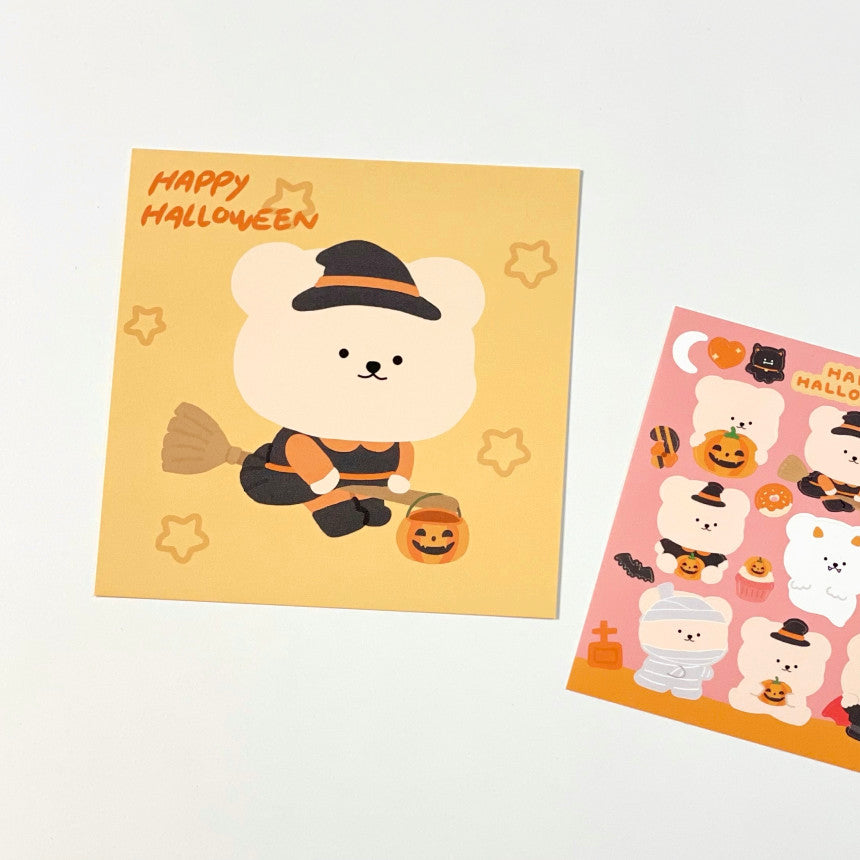 Bamtoree halloween postcard(pre order)
