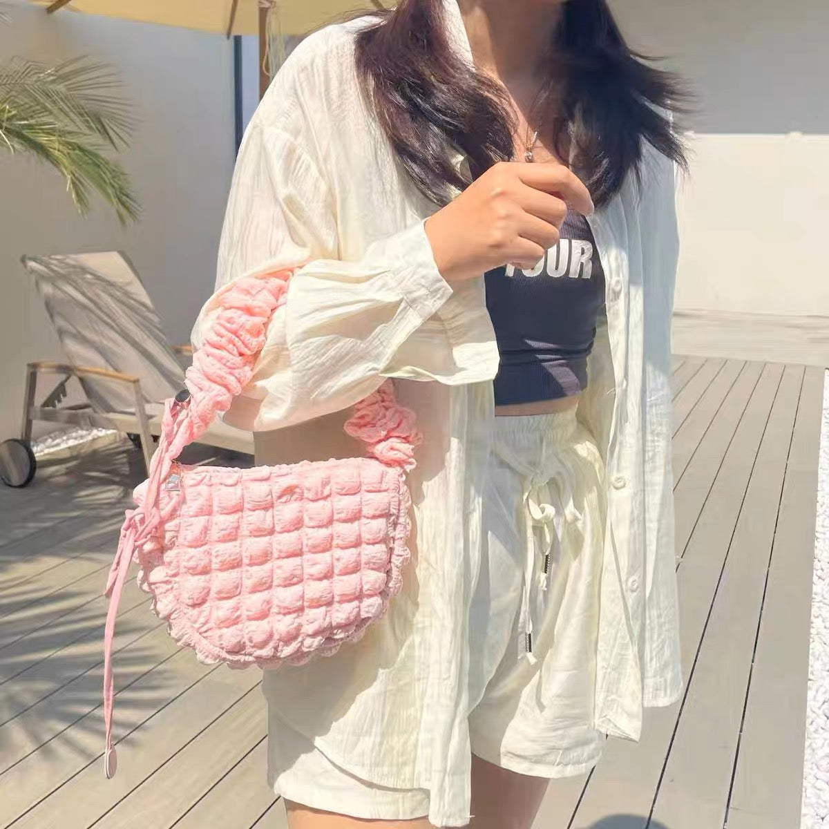 2ways皺皺mini bag(pre order)