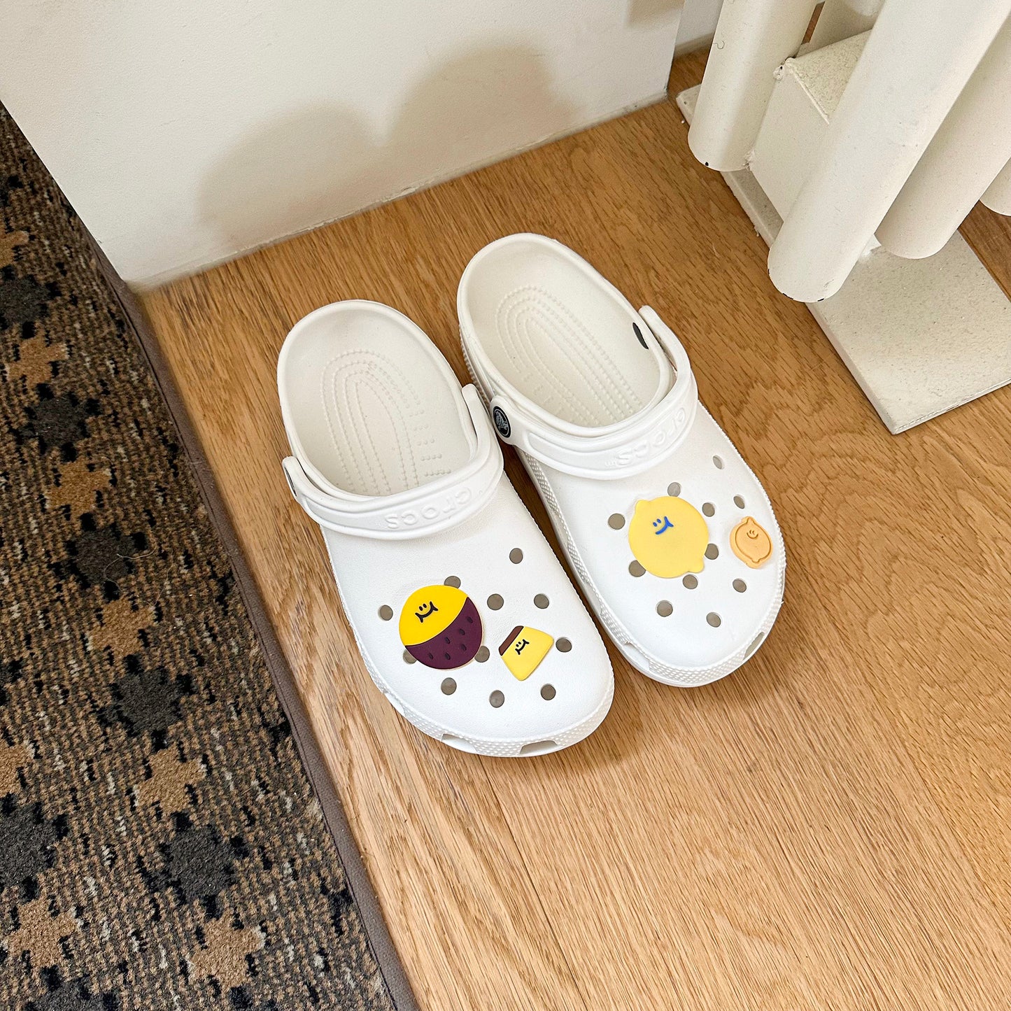 Second morning shoes charm SET<2pcs>