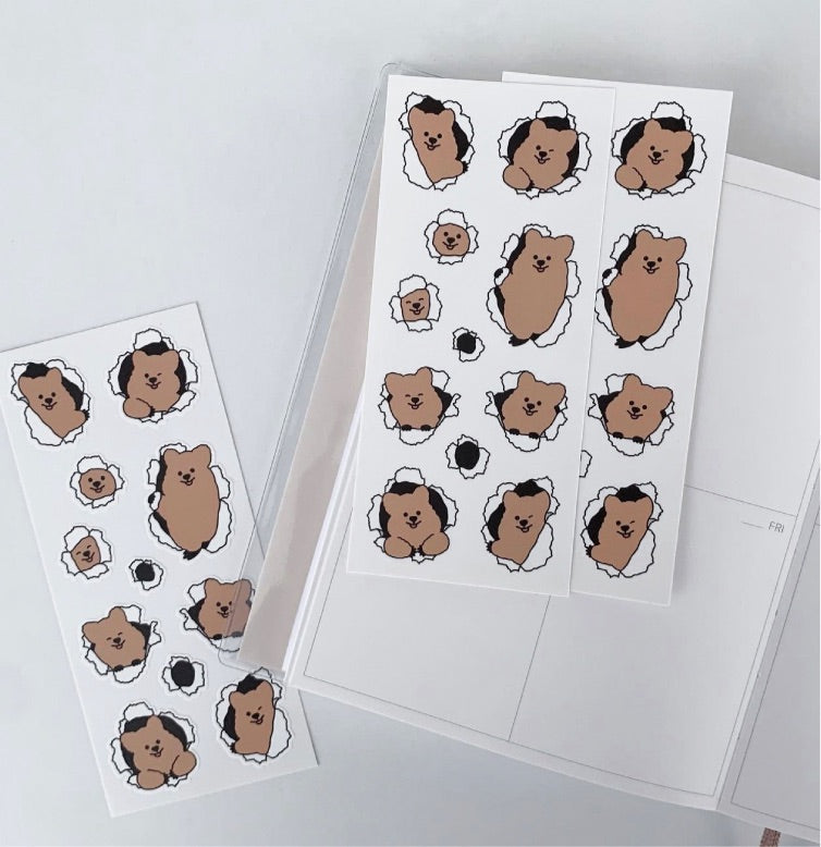 Young forest tear car sticker(pre order)