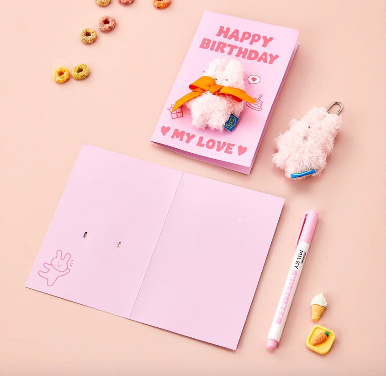 Butter family card keyring(pre order)
