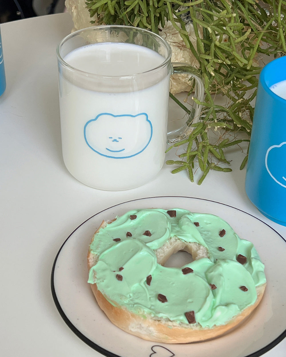3 months ueong face mug/glass cap(pre order)
