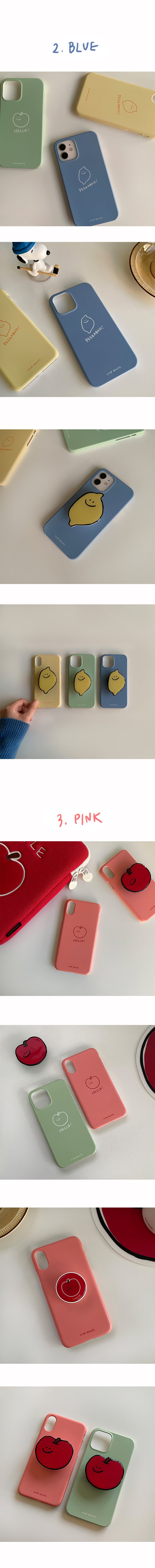 Second morning semo’s color phone case(pre order)