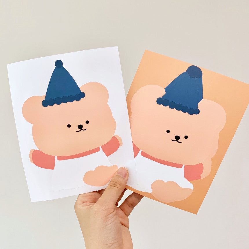Bamtoree big removable sticker(pre order)