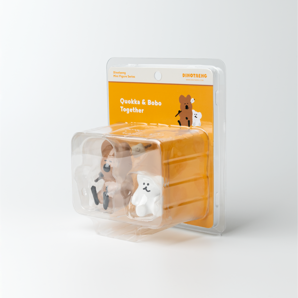 Dinotaeng Quokka& BOBO together mini figure(pre order)