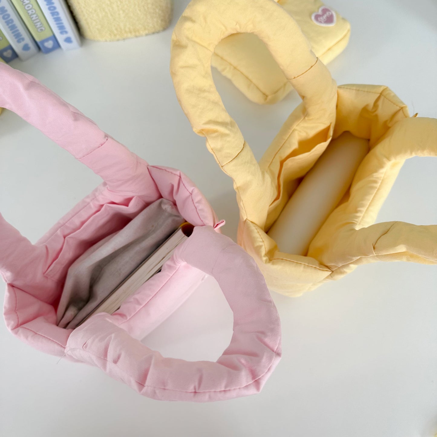 Second morning pastel fluffy bag(pre order)