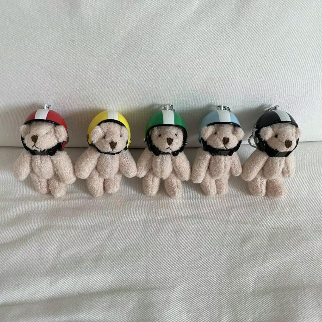 戴頭盔熊仔key chain (pre order)