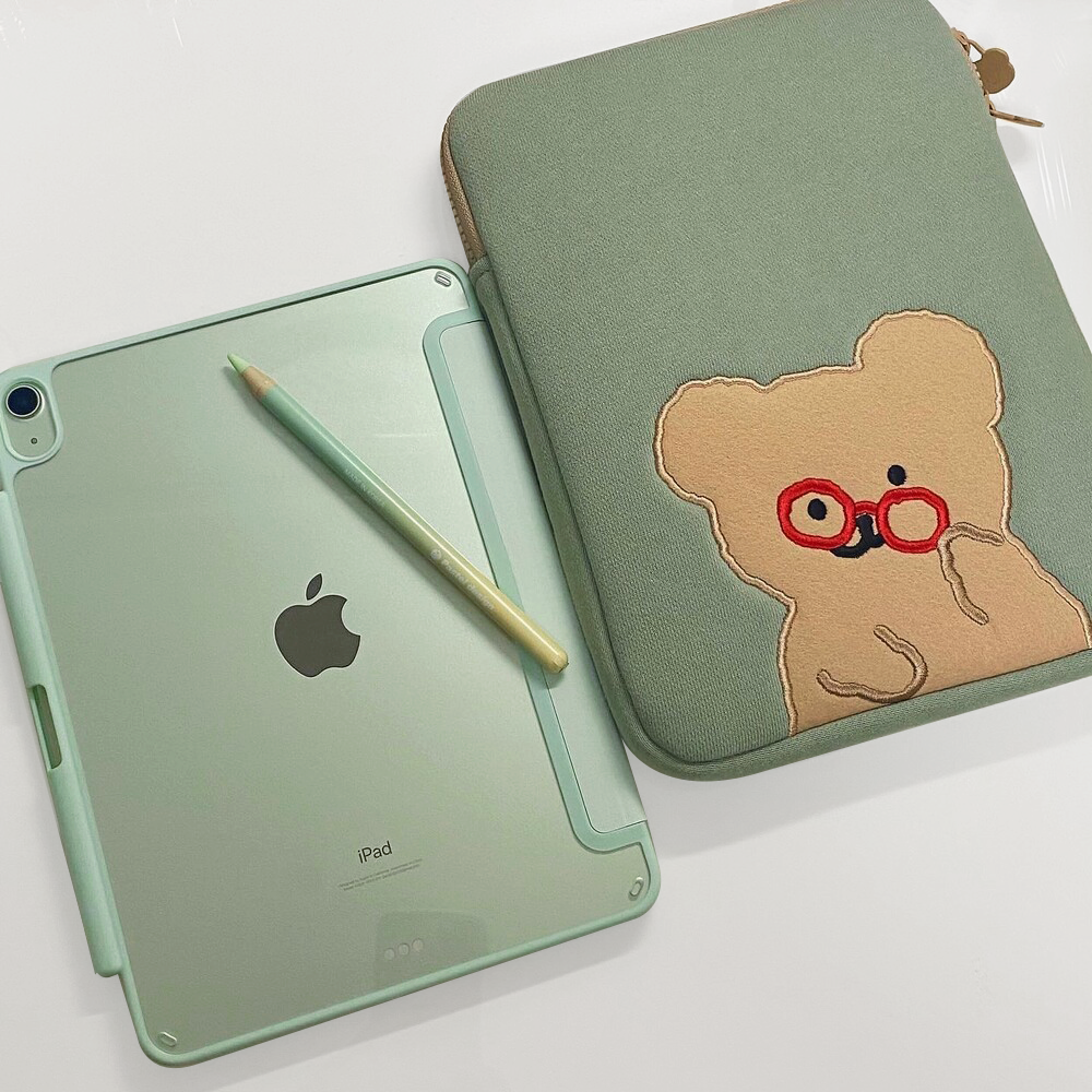 TETEUM mint i-pad pouch(pre order)