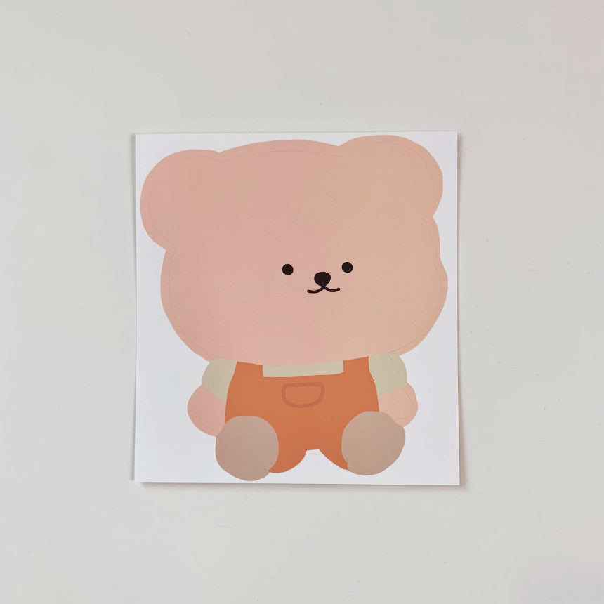 Bamtoree big removable sticker(pre order)