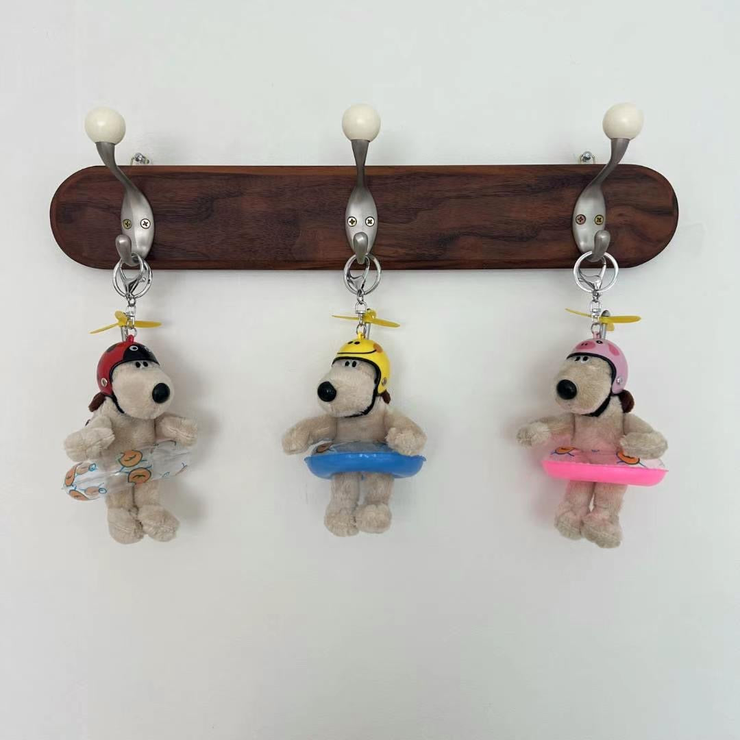 戴頭盔游泳look掌門狗key chain(pre order)
