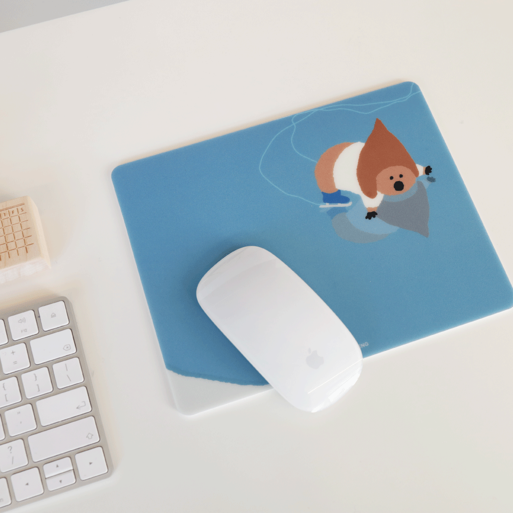 Dinotaeng Quokka’s winter trobles mouse pad(pre order)