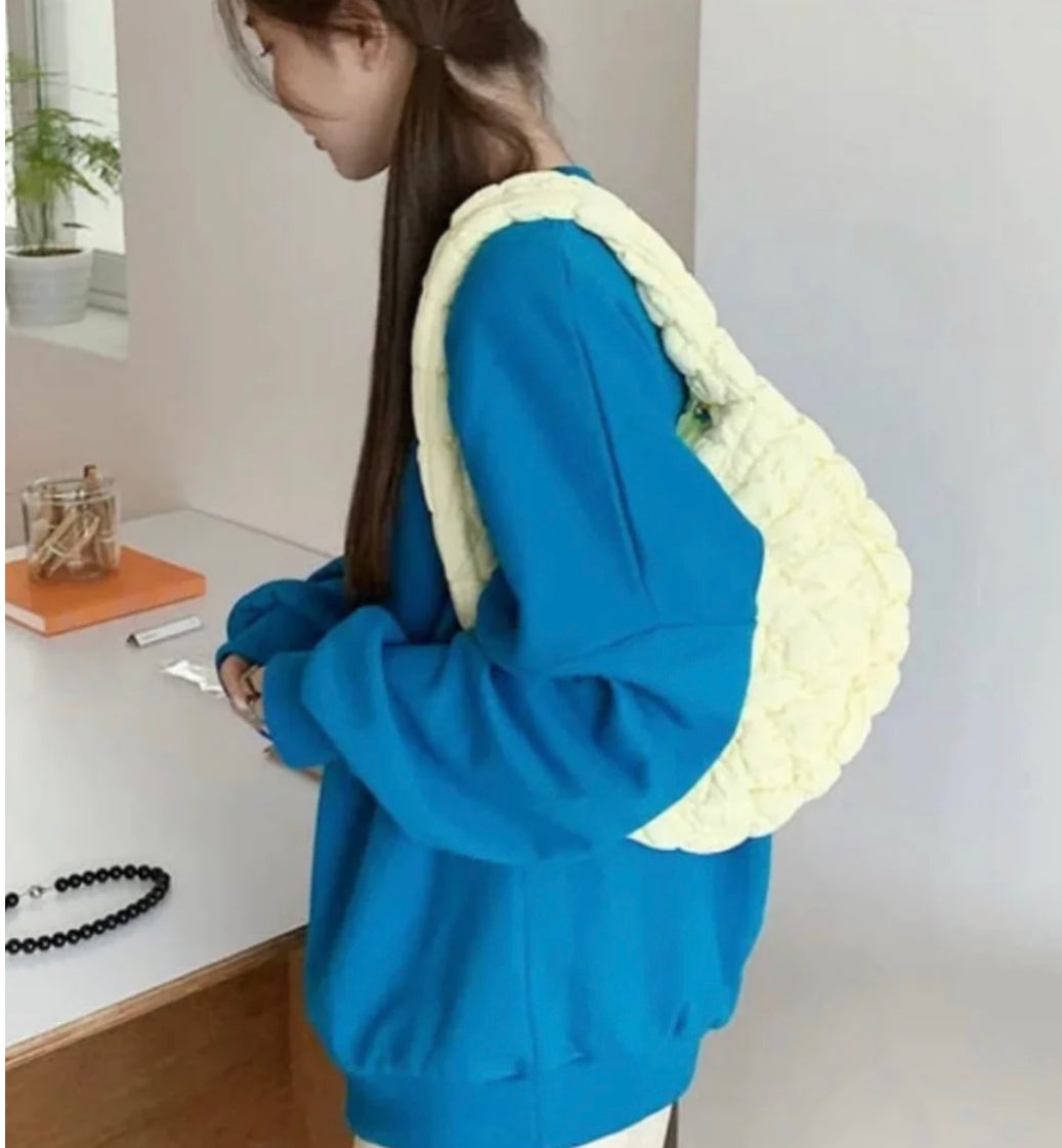 單肩糖果色雲朵包(pre order)
