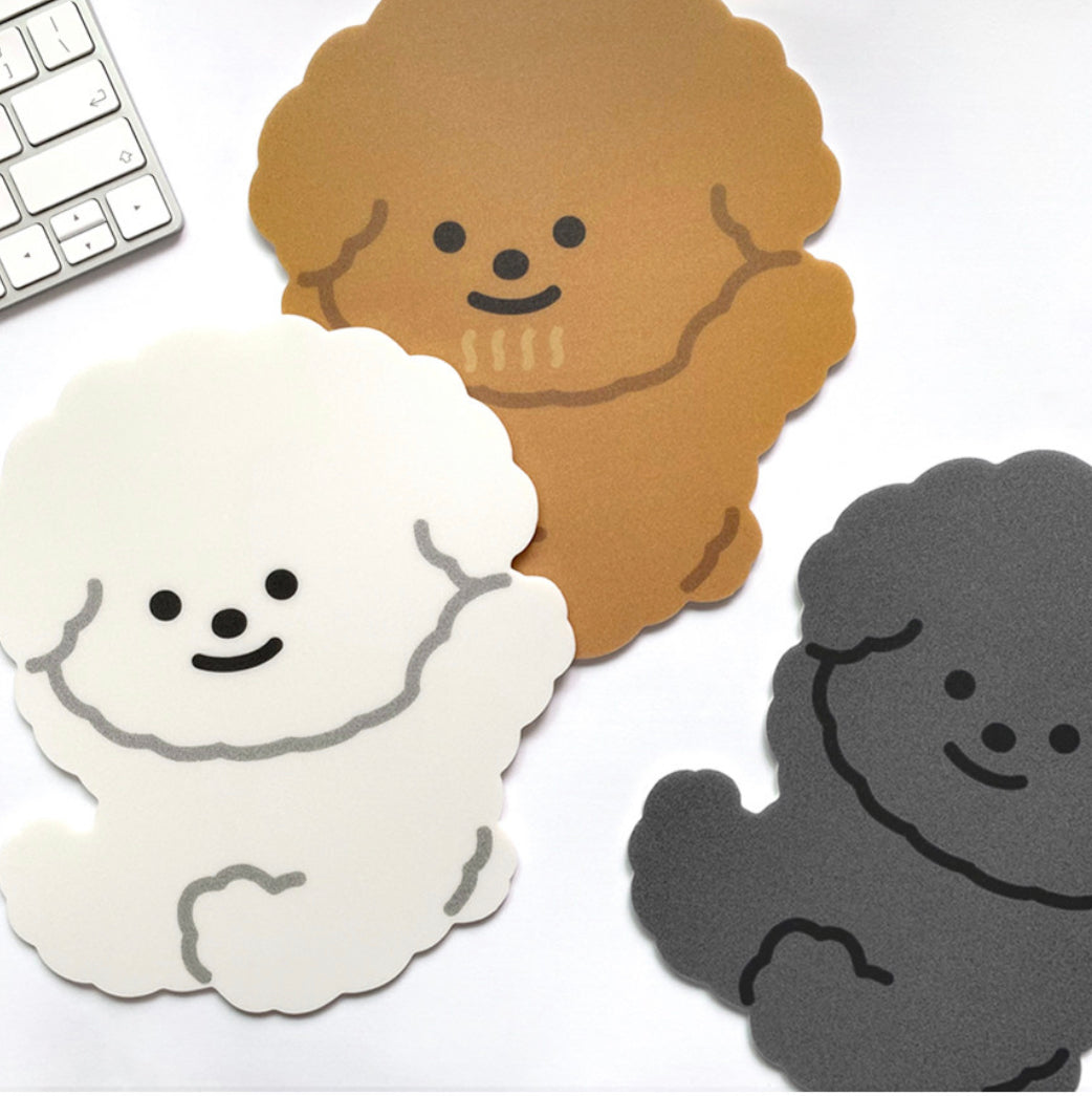 Damigrim poodle dog mouse pad(pre order)
